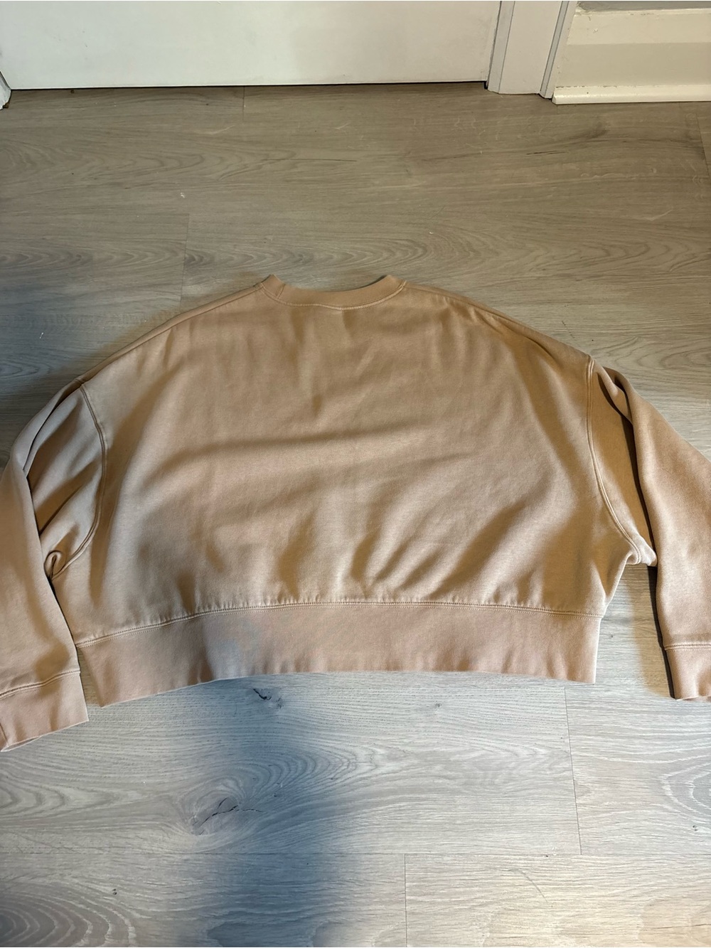 Nike Sportswear Phoenix Fleece Oversized Cropped Crewneck Sweatshirt- Size L